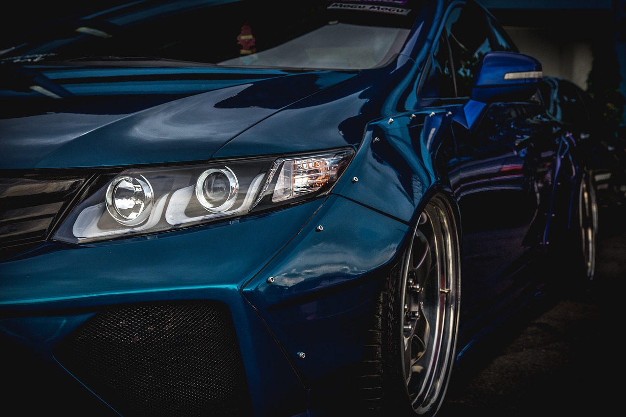 repaired car body